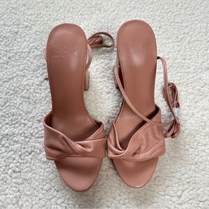 REVOLVE LPA TIE UP HEELS BRAND NEW size 5.5
